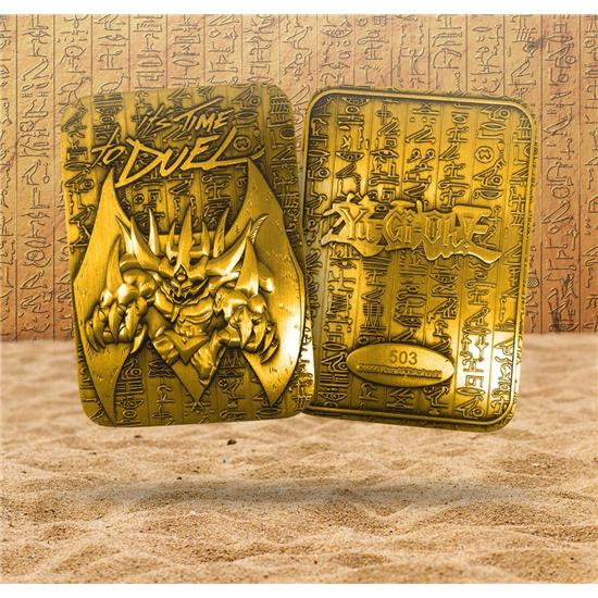 Yu-Gi-Oh: God Card Obelisk the Tormentor Replica (gold plated)