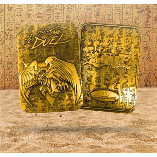 Yu-Gi-Oh: God Card Winged Dragon of Ra Replica (gold plated)