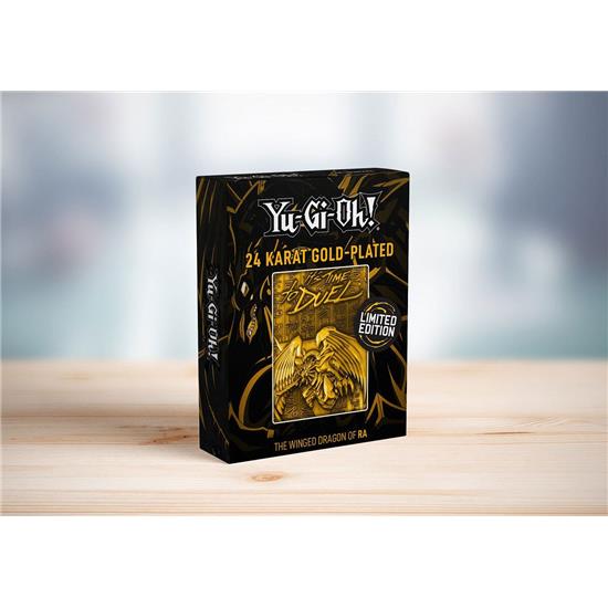 Yu-Gi-Oh: God Card Winged Dragon of Ra Replica (gold plated)