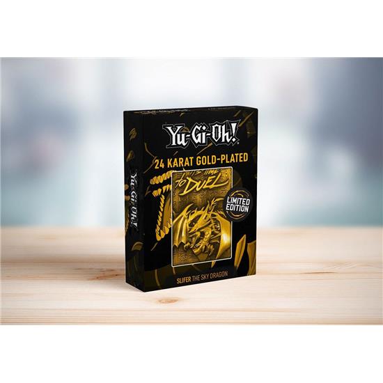 Yu-Gi-Oh: God Card Slifer the Sky Dragon Replica (gold plated)