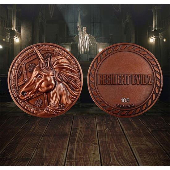 Resident Evil: Unicorn Medallion Replica 1/1