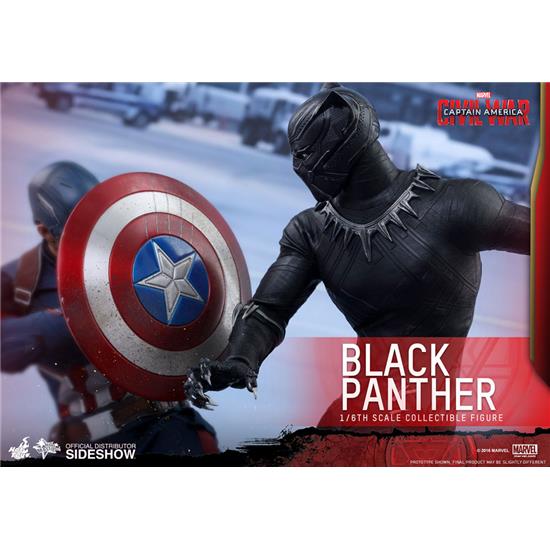 Captain America: Black Panther Movie Masterpiece Action Figur 1/6 Skala