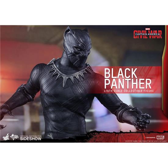 Captain America: Black Panther Movie Masterpiece Action Figur 1/6 Skala