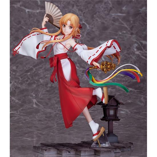 Sword Art Online: Asuna Miko Version PVC Statue 1/7 23 cm