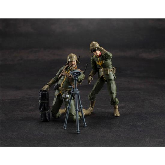 Manga & Anime: Principality of Zeon Army Soldiers Action Figure 3-Pack 10 cm