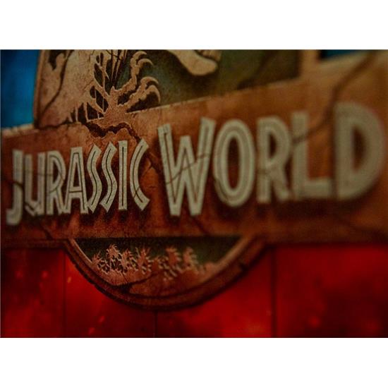 Jurassic Park & World: Jurassic World Logo WoodArts 30 x 40 cm