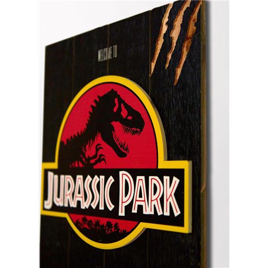 Jurassic Park & World: Jurassic Park Logo WoodArts 30 x 40 cm