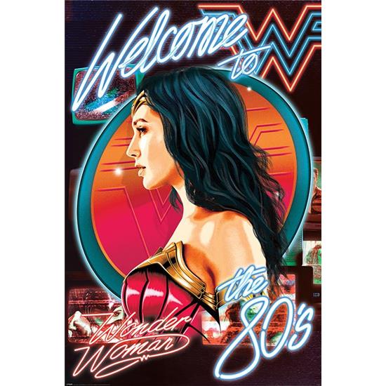 DC Comics: Wonder Woman 1984 Welcome To The 80s Plakat