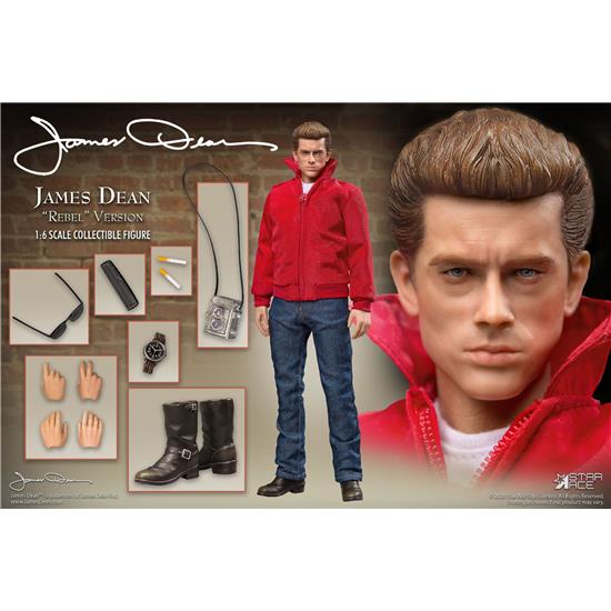 James Dean: James Dean Rebel Version Action Figure 1/6 30 cm