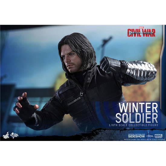 Captain America: Winter Soldier Movie Masterpiece Action Figur 1/6 Skala