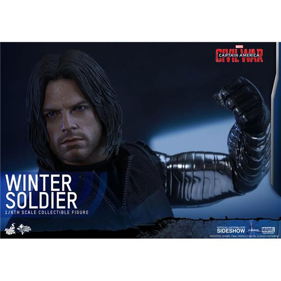 Captain America: Winter Soldier Movie Masterpiece Action Figur 1/6 Skala