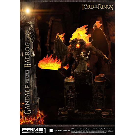 Lord Of The Rings: Gandalf Vs. Balrog Statue 79 cm