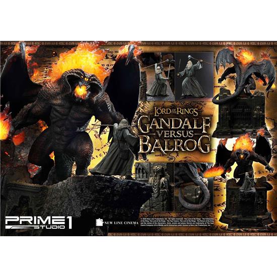 Lord Of The Rings: Gandalf Vs. Balrog Statue 79 cm