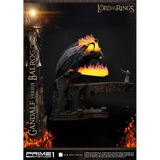 Lord Of The Rings: Gandalf Vs. Balrog Statue 79 cm