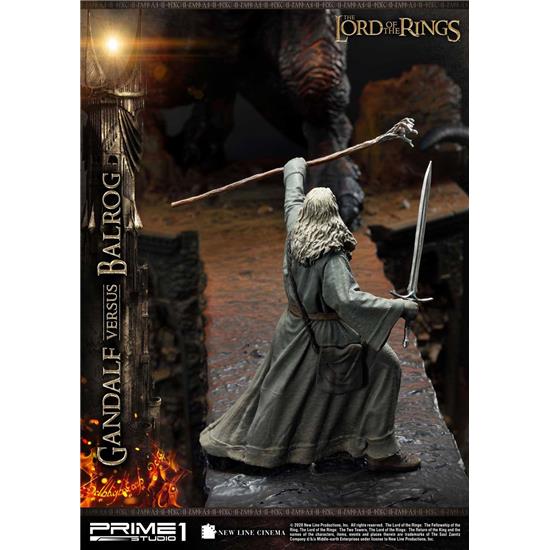 Lord Of The Rings: Gandalf Vs. Balrog Statue 79 cm