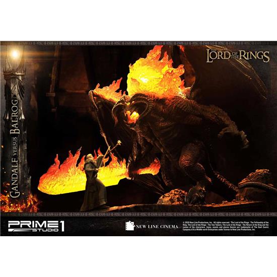 Lord Of The Rings: Gandalf Vs. Balrog Statue 79 cm