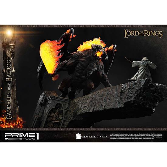 Lord Of The Rings: Gandalf Vs. Balrog Statue 79 cm