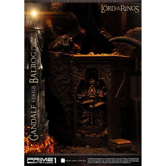 Lord Of The Rings: Gandalf Vs. Balrog Statue 79 cm