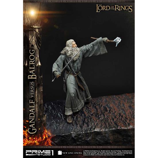 Lord Of The Rings: Gandalf Vs. Balrog Statue 79 cm