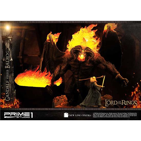 Lord Of The Rings: Gandalf Vs. Balrog Statue 79 cm