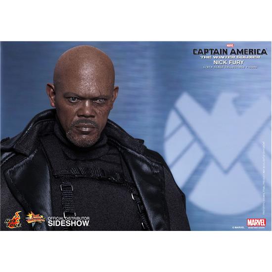 Captain America: Nick Fury Movie Masterpiece Action Figur 1/6 Skala