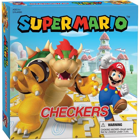 Super Mario Bros.: Super Mario VS Browser Checkers