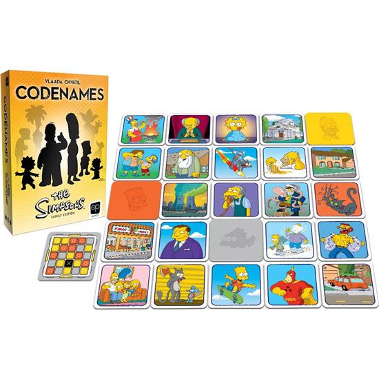 Simpsons: Codenames Board Game Family Edition *English Version*