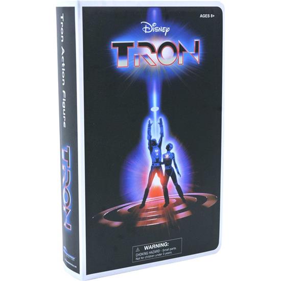 Tron: Tron Deluxe Action Figure VHS Box Set SDCC 2020 Exclusive 18 cm