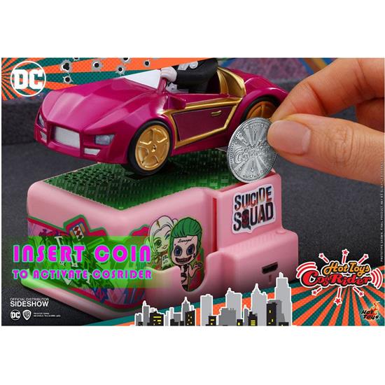 Suicide Squad: The Joker & Harley Quinn CosRider Mini Figure with Sound & Light Up 13 cm