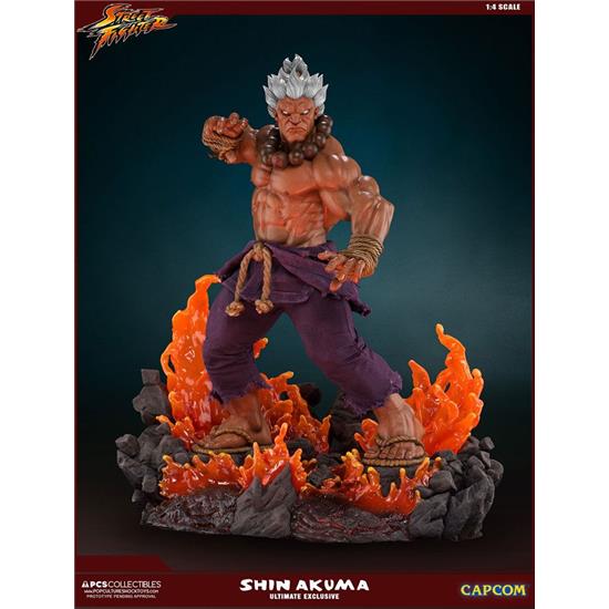 Street Fighter: Shin Akuma Ultimate Exclusive Statue 1/4 58 cm