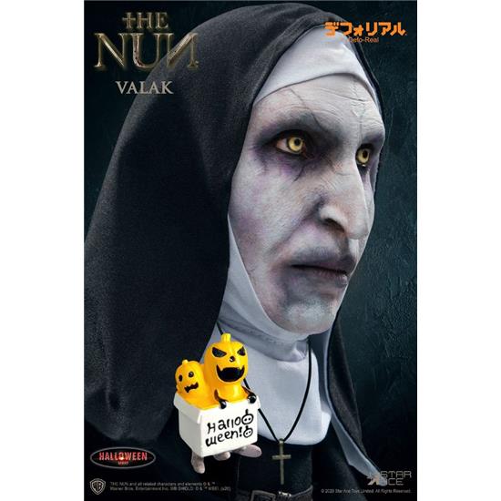Nun: Valak Halloween Version (Closed Mouth) Defo-Real Series Soft Vinyl Figure 15 cm