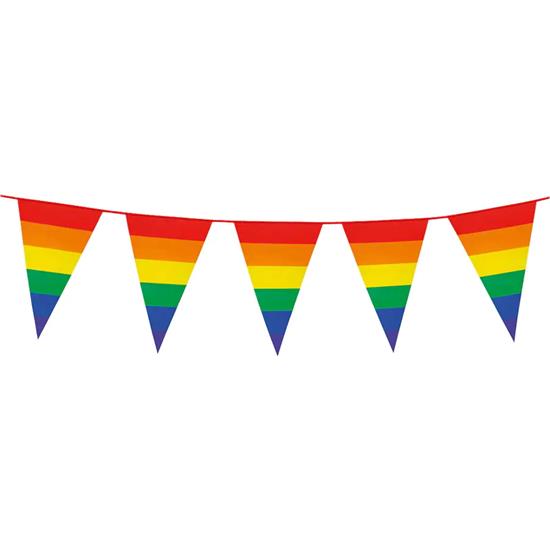 Pride: Flagbanner - Pride - Stor - 10 meter