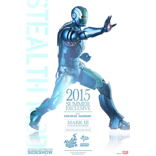 Iron Man: Iron Man Mark III Stealth Movie Masterpiece Action Figur 1/6 Skala