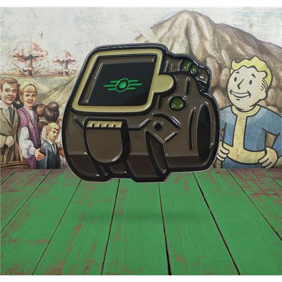 Fallout: Vault-Tec Pin Glow In The Dark Logo Limited Edition