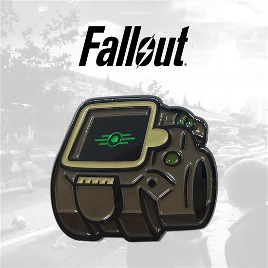 Fallout: Vault-Tec Pin Glow In The Dark Logo Limited Edition