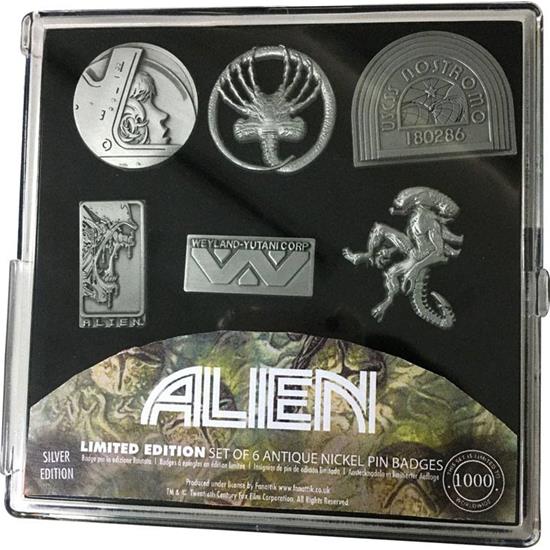 Alien: Alien Pin Badge 6-Pack Limited Edition