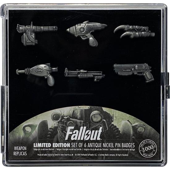 Fallout: Fallout Pin Badge 6-Pack Limited Edition