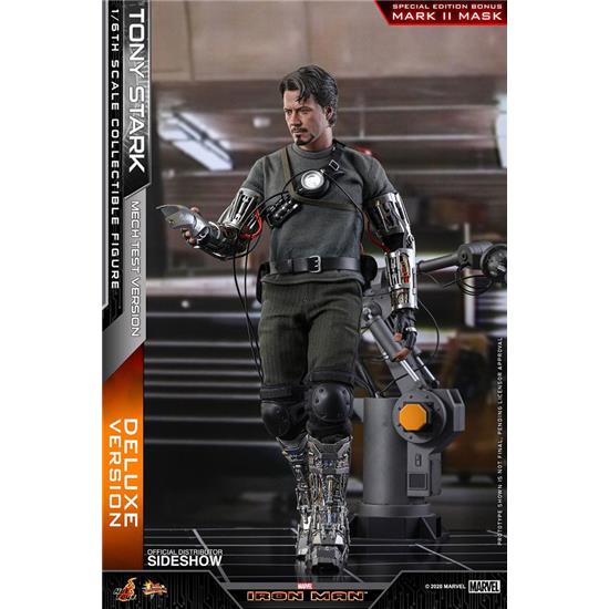 Iron Man: Tony Stark (Mech Test Deluxe Version) Action Figure 1/6 30 cm