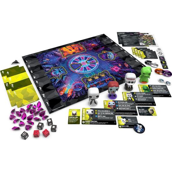 Nightmare Before Christmas: Base Set Funkoverse Board Game 4 Character 