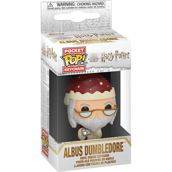 Harry Potter: Albus Dumbledore Holiday Pocket POP! Nøglering