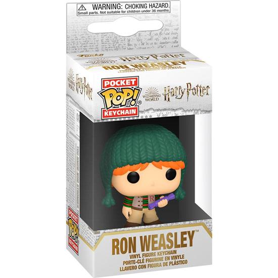 Harry Potter: Ron Weasley Holiday Pocket POP! Nøglering