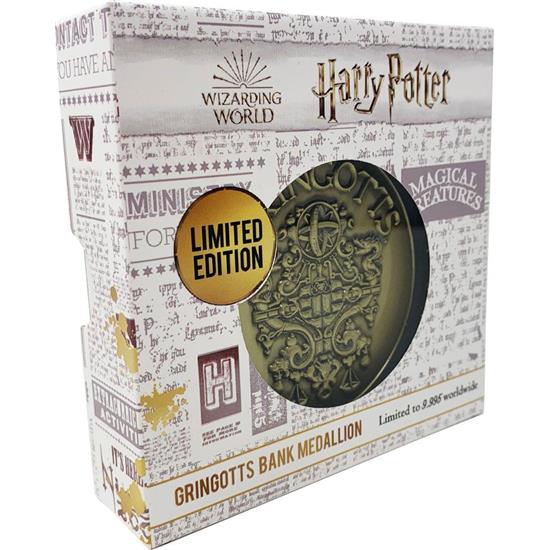 Harry Potter: Gringotts Crest Medallion Limited Edition