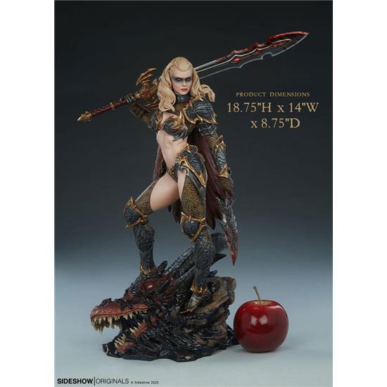Diverse: Dragon Slayer: Warrior Forged in Flame Statue 47 cm