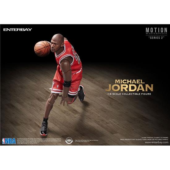 NBA: Michael Jordan Motion Masterpiece Actionfigur 1/9 Michael Jordan 23 cm