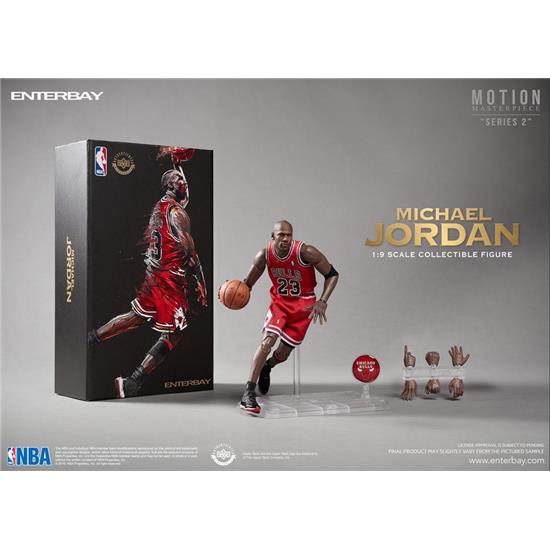 NBA: Michael Jordan Motion Masterpiece Actionfigur 1/9 Michael Jordan 23 cm