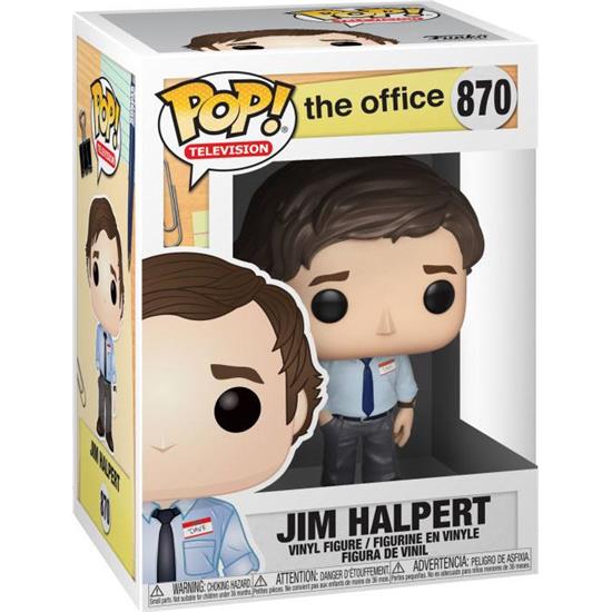 Office: Jim Halpert POP! Television Vinyl Figur (#870)