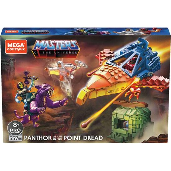Masters of the Universe (MOTU): Panthor at Point Dread Mega Construx Probuilders Samlesæt
