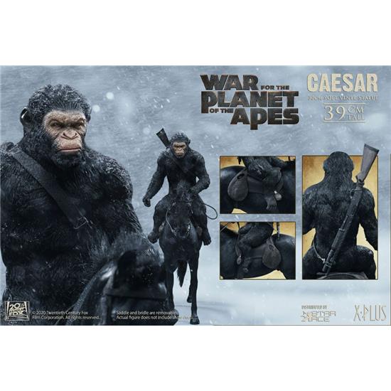 Planet of the Apes: Caesar with Gun Soft Vinyl Statue 39 cm