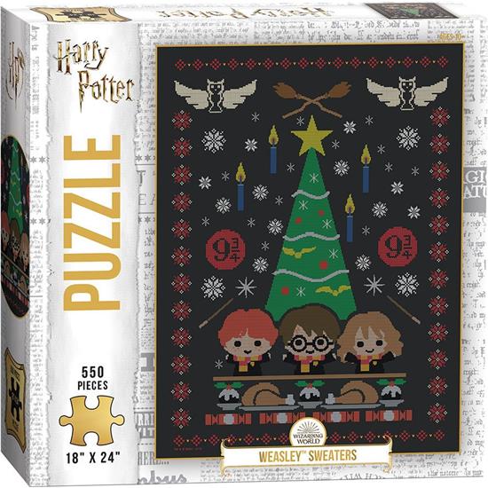 Harry Potter: Weasley Sweaters Puslespil (550 brikker)