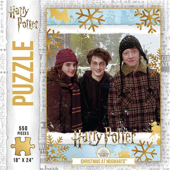 Harry Potter: Christmas at Hogwarts Puslespil (550 brikker)